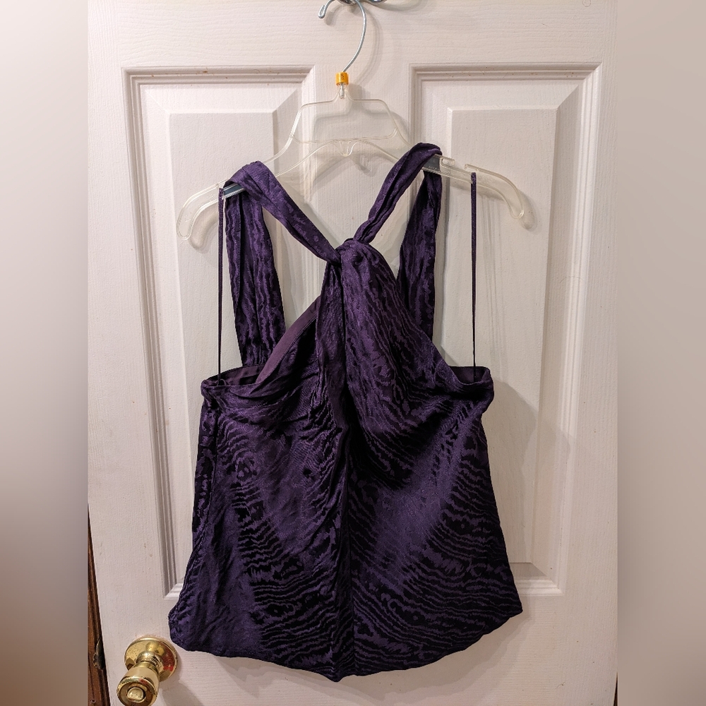 Banana Republic Purple Sleeveless Blouse BNWT Size XS